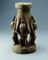藏品(玻里尼西亞群島土著雕刻之二(鼎食))的圖片